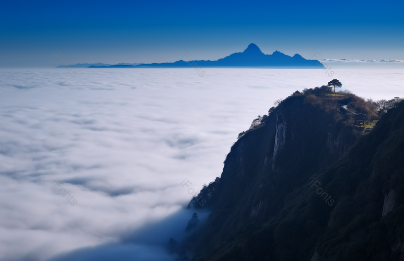 在山顶上爬山防空自己的背景图,高清,摄影图,摄影图片,图片大全,摄影图免费下载